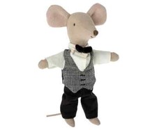 Maileg Waiter Mouse, Big Sister/Brother