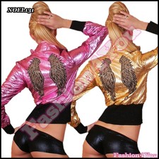 Women's Short Jacket Sexy Ladies Summer Casual Tattoo Redial Size 8,10,12 Uk New