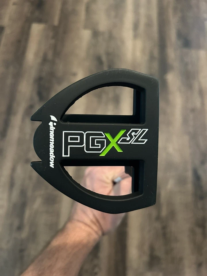 New! PGX Men's 2 Ball Putter w/ New SuperStroke Marvel HULK GRIP 🟢⚫️🟢 - Image 3 of 4