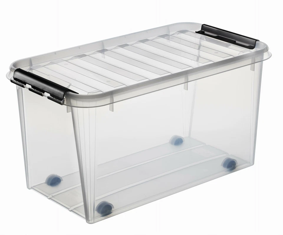 Aufbewahrungsboxen "ClipBox" mit Deckel aus Kunststoff Kunststoffboxen 1-70L - Bild 1 von 1