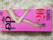 Pretty Polly 20 Denier Tights ML/MG Bamboo, tights smoth knit