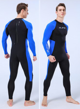 New Men Long Sleeved Diving Suit Scuba Free Dive Snorkeling Jump Surf Wetsuits