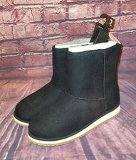 Wonder Nation Toddler Girl Cozy Faux Shearling Soft Fur Winter Boots size 2