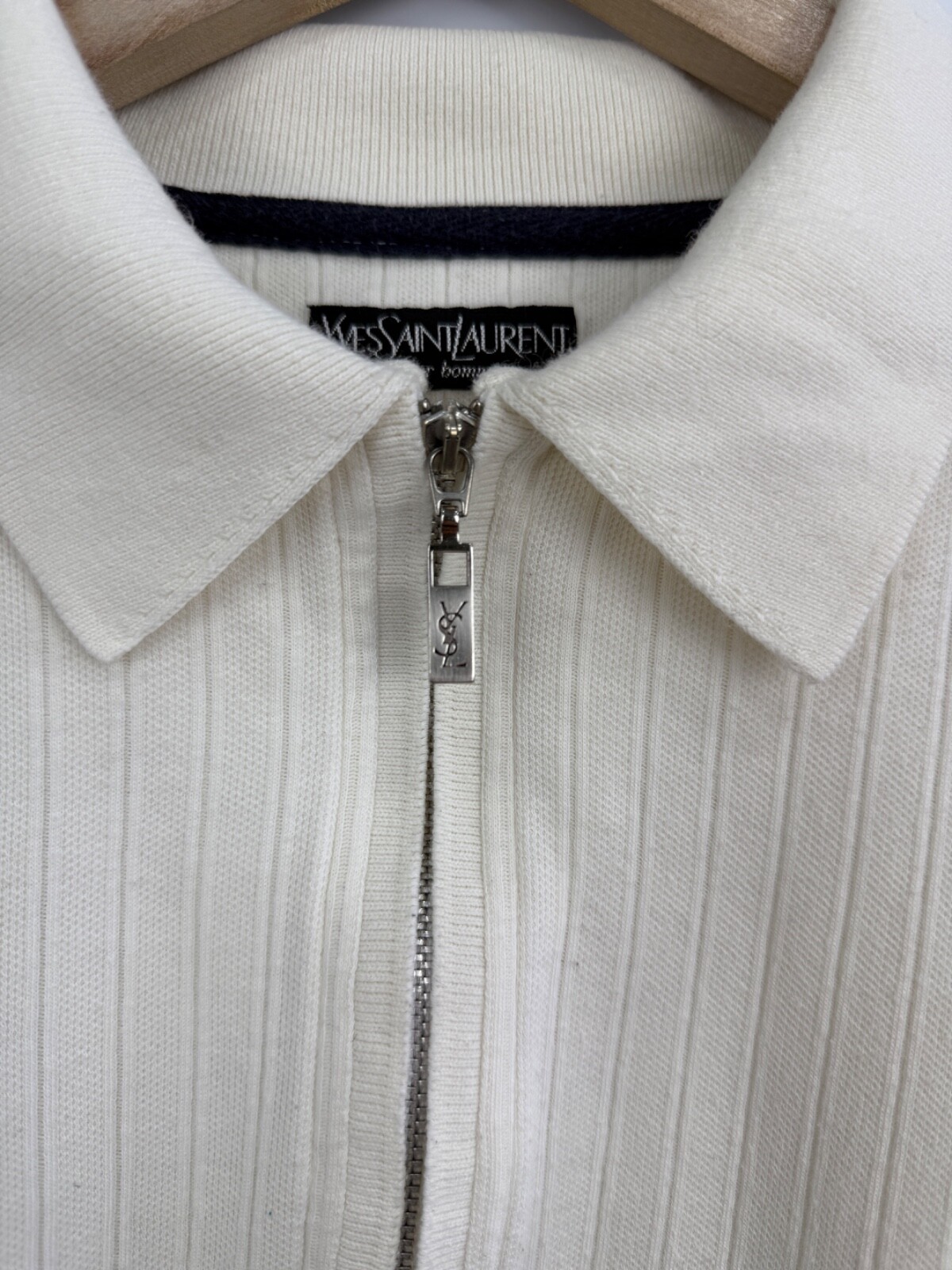 Polo YSL Yves Saint Laurent vintage anni 90 rara taglia XXL colore beige