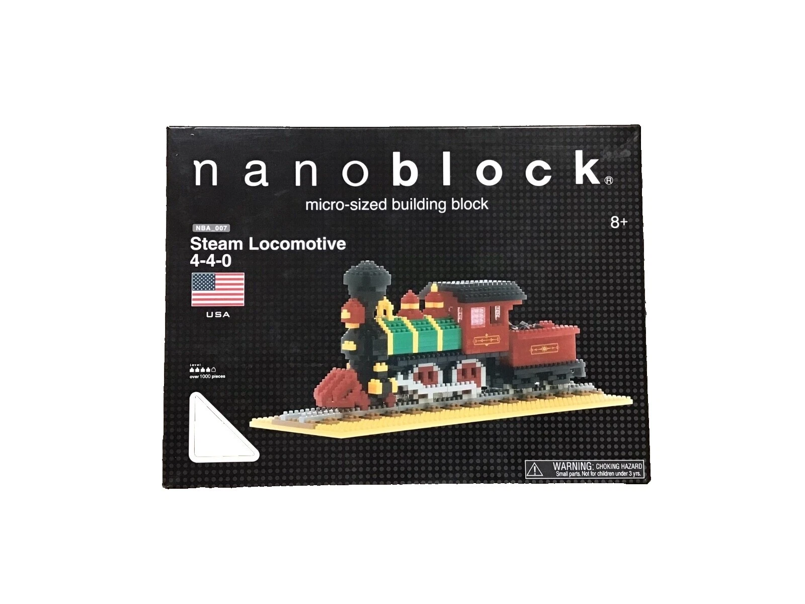 Полные наборы и упаковки игрушек Nanoblock Trains Building