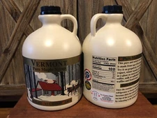 1 Gallon Organic Pure Vermont Maple Syrup