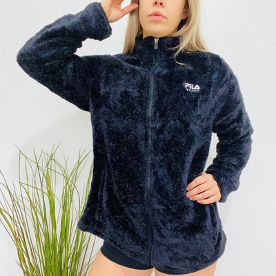 Fila Sport Teddy Fleece Jacket Womens 