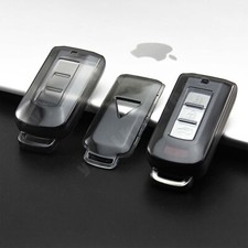 Clear Fob Case Cover For Mitsubishi Lancer Mirage Remote Smart Key 3 4 Buttons Clear Fob Case Cover For Mitsubishi Lancer Mirage Remote Smart Key 3 4 Buttons