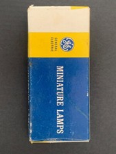 GE Miniature Lamp Bulb PR6, Pkg of 10, vintage, never used