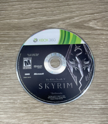 The Elder Scrolls V: Skyrim -- (Xbox 360, 2013) disc only tested