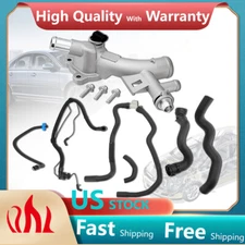 Complete Set Engine Coolant Water Outlet W/ Hose &Pipe For Chevy Cruze 1.4 Turbo