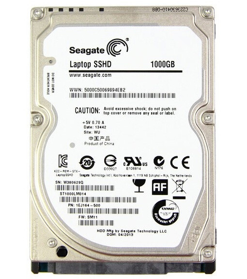 Seagate Laptop SSHD 1TB ST1000LM014 8GB NAND Flash 2.5