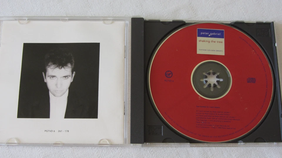 Peter Gabriel * Shaking The Tree *Sixteen Golden Greats * CD *( fast Neu )* 1990 - Bild 2 von 3