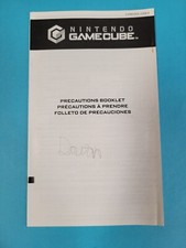 Nintendo Gamecube Health And Safety Precautions Booklet White C/Pm-dol-usa-2