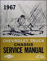 1967 Chevrolet Truck Werkstatthandbuch Service Reparatur Handbuch Neu Pickup