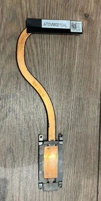 Dell Latitude E7240 CPU Cooler Cooling Copper Heatsink AT0VM0010AL R65J0 0R65J0 - Image 1 of 2