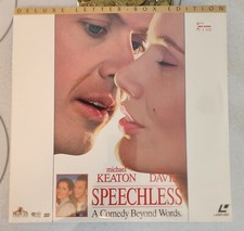 Speechless Michael Keaton Geena Davis BONNIE BEDELIA ERNIE HUDSON Laserdisc