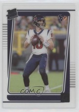 2021 Panini Clearly Donruss Rated Rookie Davis Mills #58 0q1p