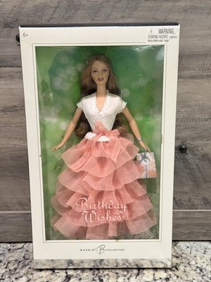 Mattel Birthday Wishes Barbie Collector Edition Doll 2004 Blonde Pink Dress  NRFB | eBay