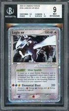 2005 Pokemon Unseen Forces Lugia ex UR Holo #105 BGS 9 on eBay