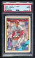 1988 Traded Box Set Collector's Edition (Tiffany) Jose DeLeon PSA 9 MINT 11rv