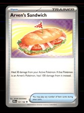 Arven's Sandwich 161/182 Uncommon Destined Rivals Pokemon Near Mint