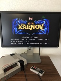 Karnov Nintendo Entertainment System NES 1987 Data East Official Tested Works