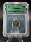 1928-S Mercury Dime 10c ICG AU58