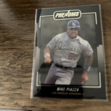 1992 Leaf Phenoms Mike Piazza #BC-9 Los Angeles Dodgers Rookie Card. rookie card picture