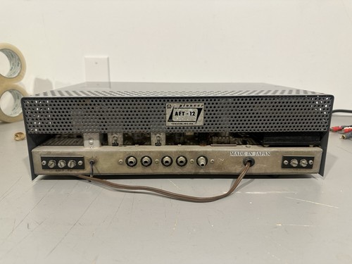 Rare PIONEER AFT 12 AM FM STEREO TUBE TUNER For Parts Not Working - Picture 5 of 9