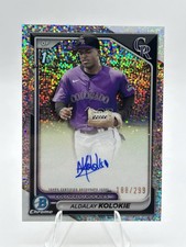 Aldalay Kolokie Bowman Chrome 2024 Speckle Refractor /299 Auto