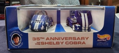 HOT WHEELS 35th ANNIVERSARY SHELBY COBRA, W DODGE VIPER, LE #C9344