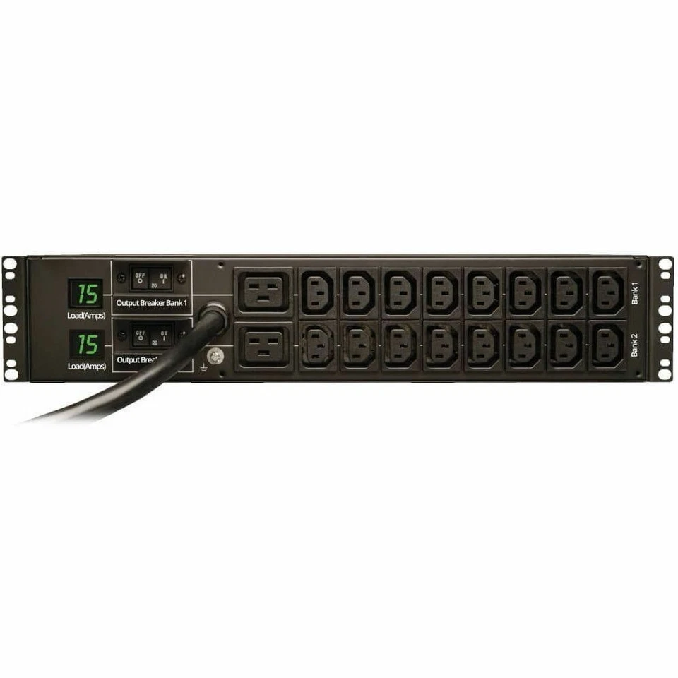 Tripp Lite Metered PDUMH30HV 18-Outlets PDU - 2 x IEC 60320 C19, 16 x IEC 60320 - Image 3 of 4