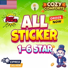 MONOPOLY GO Stickers 6⭐, 5⭐, 4⭐, 3⭐, 2⭐, 1⭐, SUPER FAST ⚡⚡ CHEAPEST 🕘 24/7