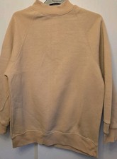 Women's Biege Sweatshirt Size XL Rock Angel 42 Inch Chest Excellent Condition