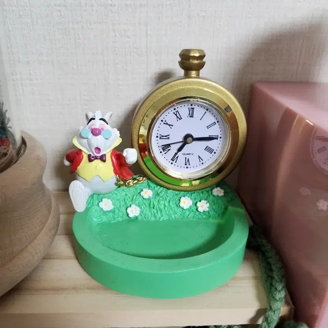 Alice in Wonderland Rabbit Clock | Vintage with Box