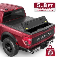 4-fold 5.8ft Low Profile Tonneau Cover For 2007-2013 Chevy Silverado Sierra 1500