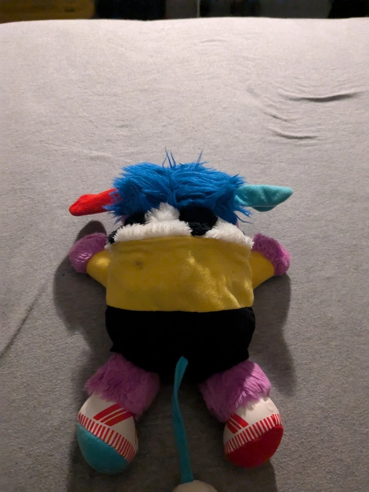 Mattel Popples Plush Big Kick Soccer Stuffed Animal Vintage 12 Inch 1986 - Image 2 of 4