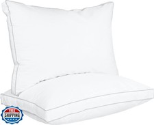 Utopia Bedding Bed Pillows for Sleeping Queen Size White , Set of 2, Cooling