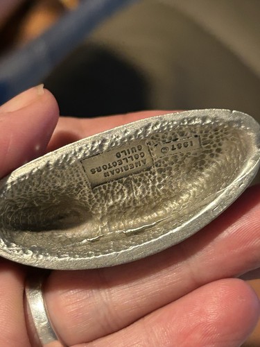 Pewter Mount Mt Rushmore Vtg Miniature Metal American Collectors Guild 1987 - Picture 3 of 4