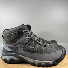 Keen Targhee Iii Mid Waterproof Hiking Womens 9.5 Grey Casual Boots New