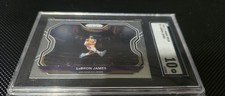 2020-21 Panini Prizm LEBRON JAMES - KOBE BRYANT Tribute Card #1 SGC10 BEAUTY 💥