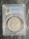 1904 S PCGS VF 25 Morgan Silver Dollar ☆☆ Circulated ☆☆ GOLD SHIELD