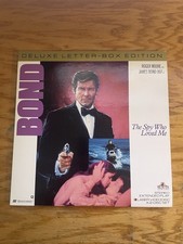 The Spy Who Loved Me James Bond Deluxe Letter-Box Edition Laser Disc Laserdisc