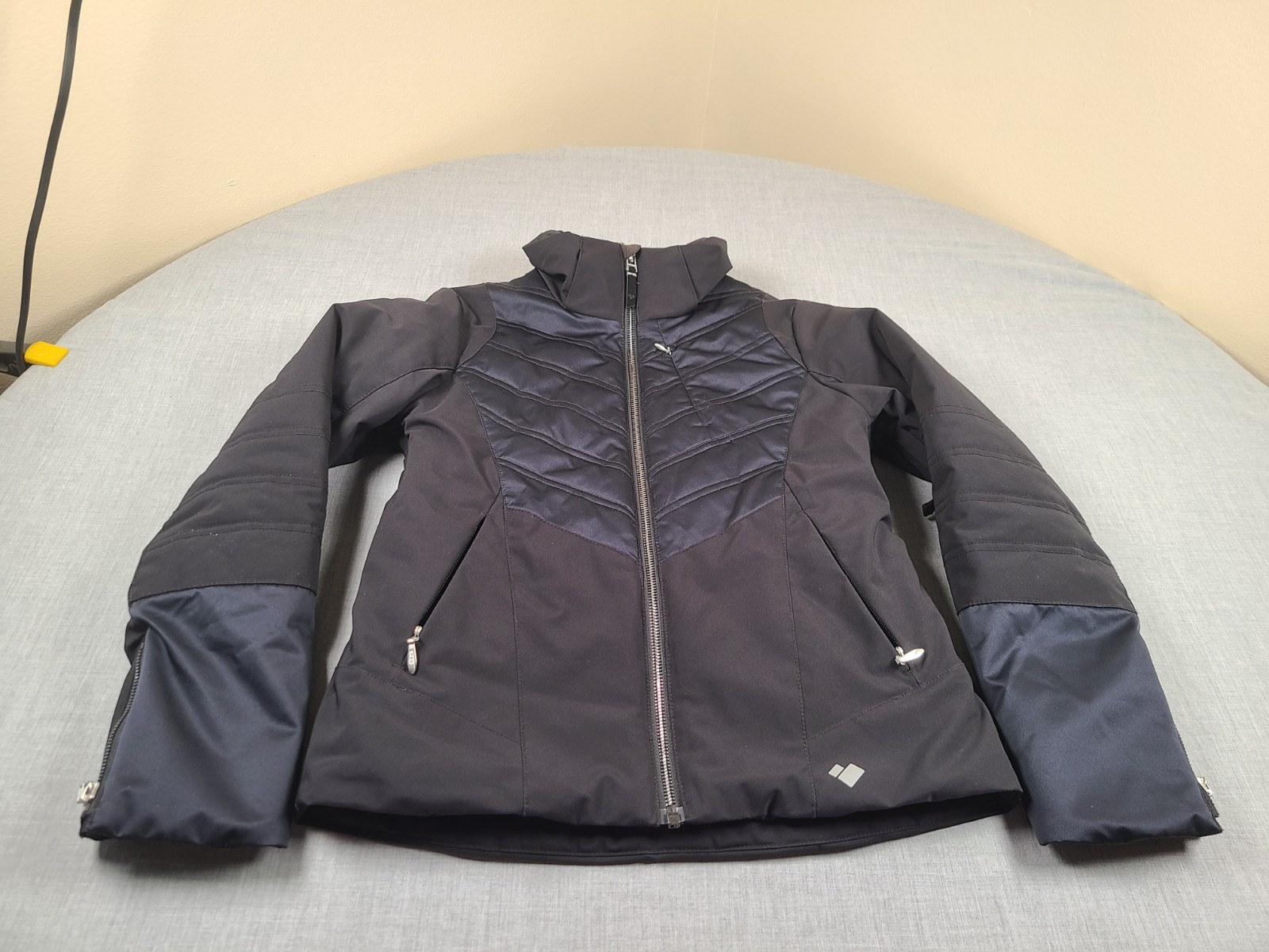 OBERMEYER Jacket Teens Medium Black Insulated Win… - image 1