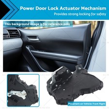 Front Right Power Door Lock Mechanism Assy Suitable For Toyota Hilux KUN26 GGN25