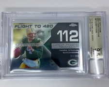 Brett Favre Game Used Jersey Fusion 2025 Football Green Bay Packers 9.5 /10