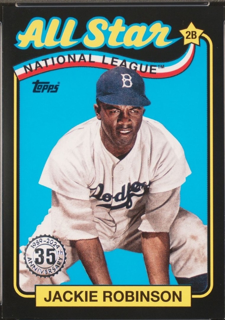 2024 Topps Series 2 - 1989 Topps Baseball All-Stars Jackie Robinson ...