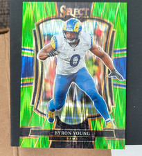 Panini Select Football 2025 Byron Young Prizm Serial Numbered /699