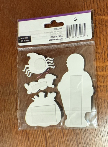 Halloween Scrapbooking Sticker - New In Package - Mummy, Spider, Pumpkin, Boo - Picture 3 of 3